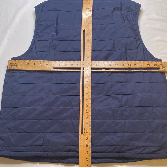 Banana Republic Men's Dark Blue Quilted Vest NWOT - Picture 11 of 11